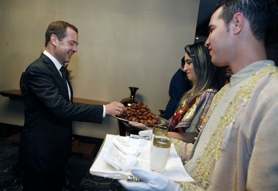 Prime Minister Dmitry Medvedev's official visit to Algeria