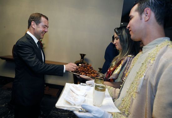 Prime Minister Dmitry Medvedev's official visit to Algeria