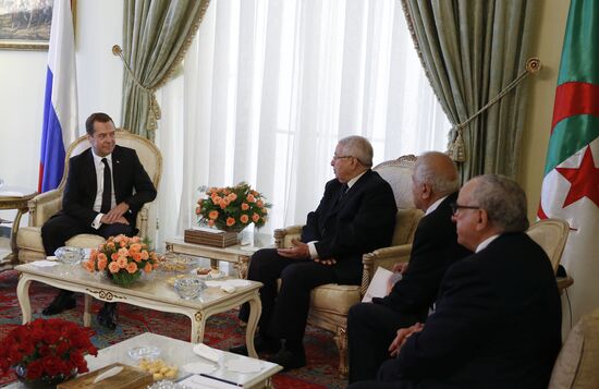 Prime Minister Dmitry Medvedev's official visit to Algeria. Day two