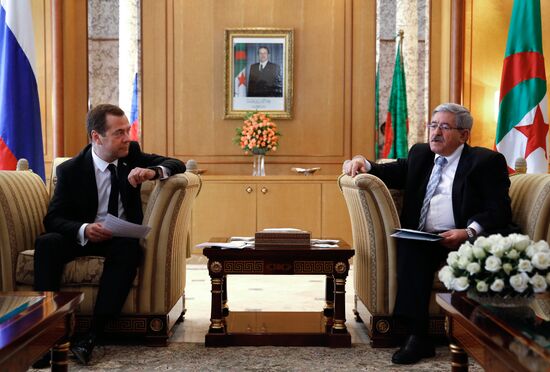Prime Minister Dmitry Medvedev's official visit to Algeria. Day two