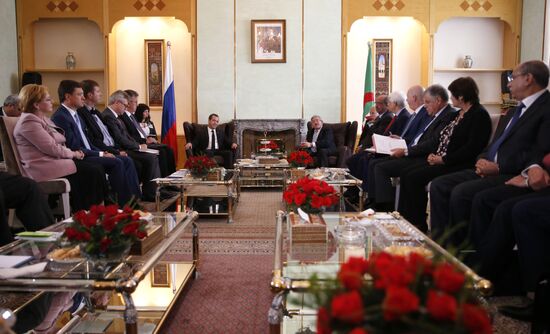 Prime Minister Dmitry Medvedev's official visit to Algeria. Day two