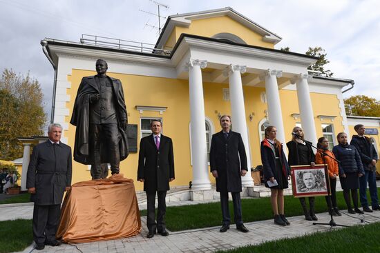 Opening of monument to head of Soviet foreign intelligence during Great Patriotic War Pavel Fitin