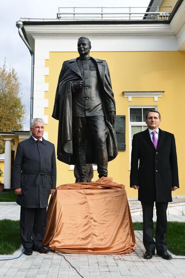 Opening of monument to head of Soviet foreign intelligence during Great Patriotic War Pavel Fitin