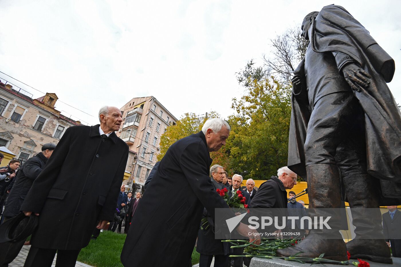 Opening of monument to head of Soviet foreign intelligence during Great Patriotic War Pavel Fitin