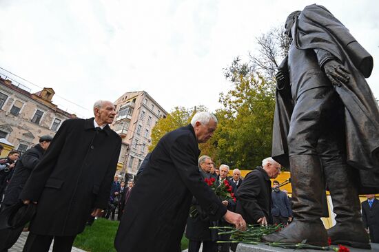 Opening of monument to head of Soviet foreign intelligence during Great Patriotic War Pavel Fitin