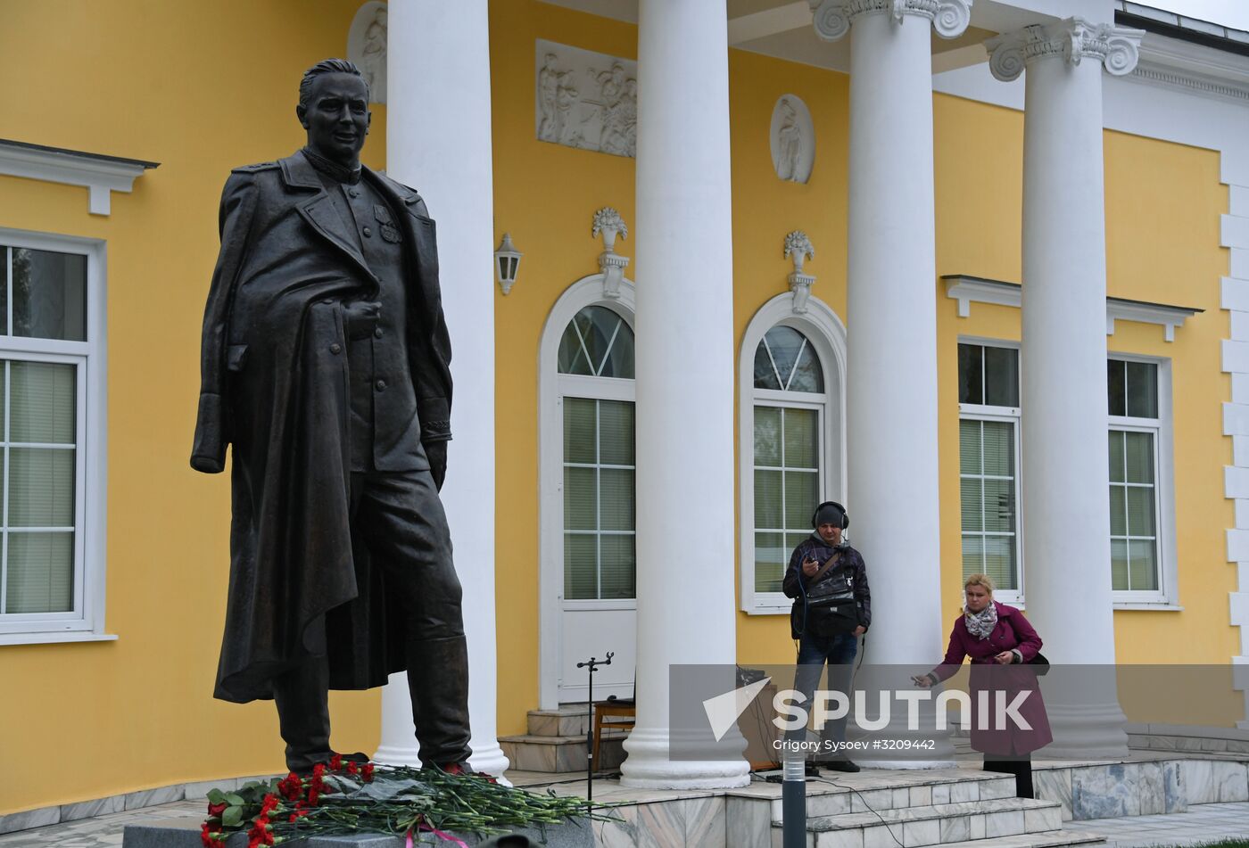 Opening of monument to head of Soviet foreign intelligence during Great Patriotic War Pavel Fitin