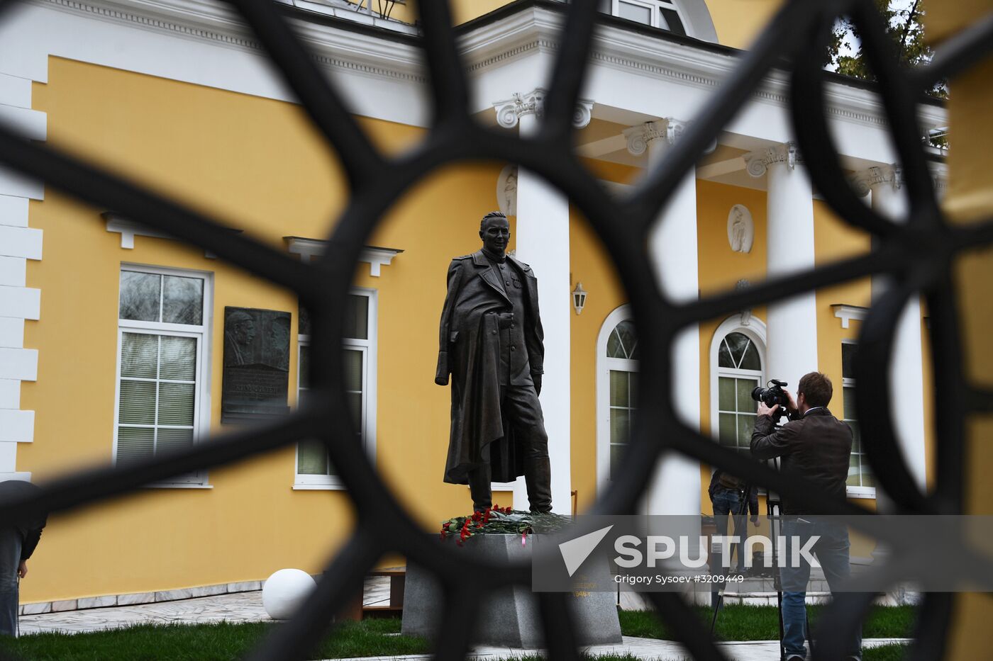 Opening of monument to head of Soviet foreign intelligence during Great Patriotic War Pavel Fitin