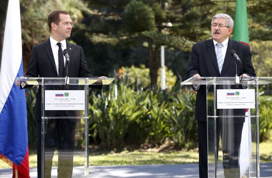 Prime Minister Dmitry Medvedev's official visit to Algeria. Day two