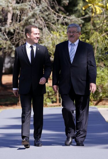 Prime Minister Dmitry Medvedev's official visit to Algeria. Day two