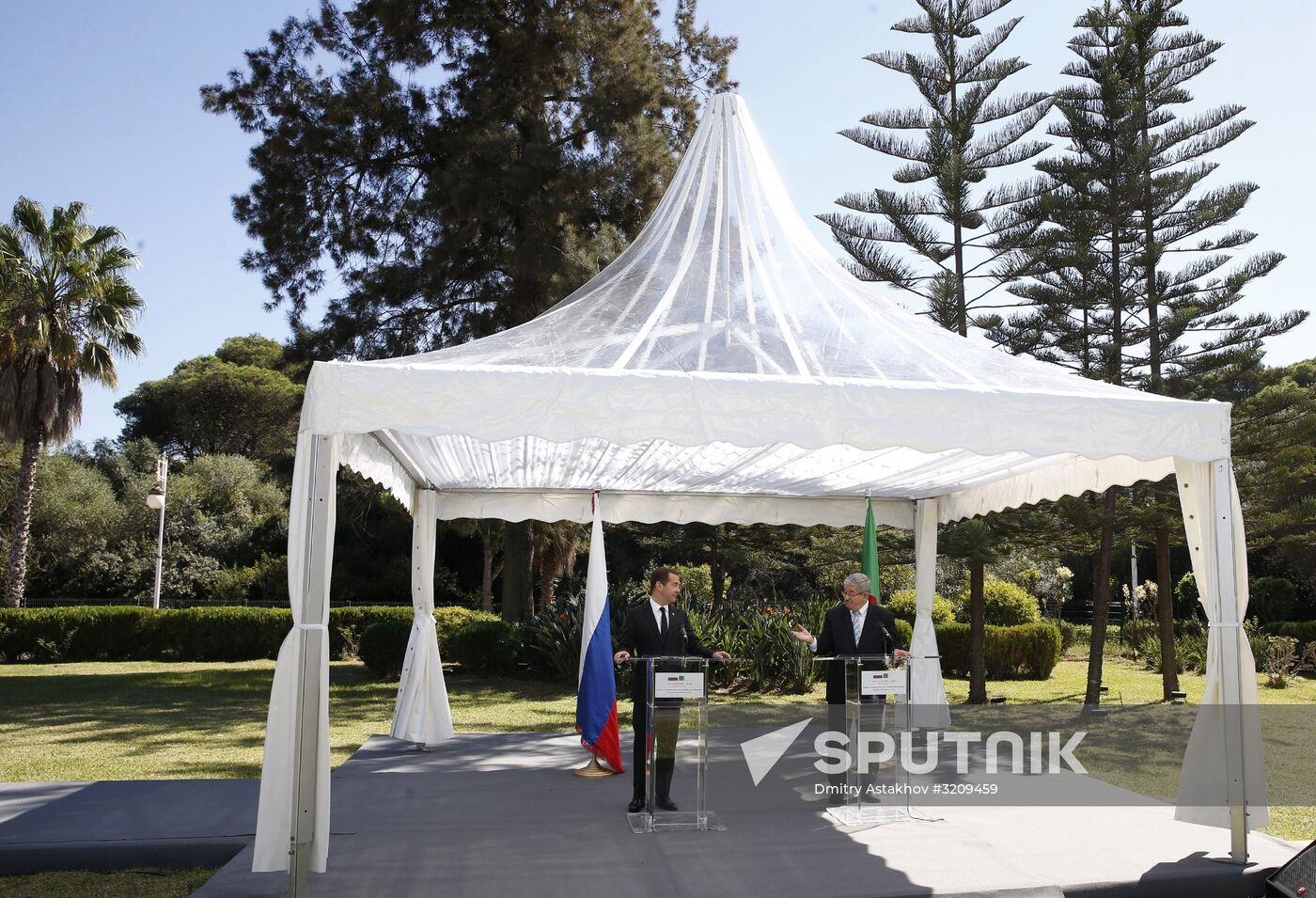 Prime Minister Dmitry Medvedev's official visit to Algeria. Day two