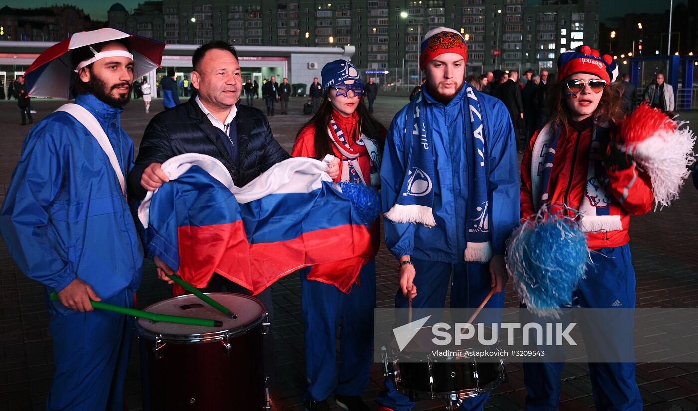 Football. Friendly match. Russia vs. Iran