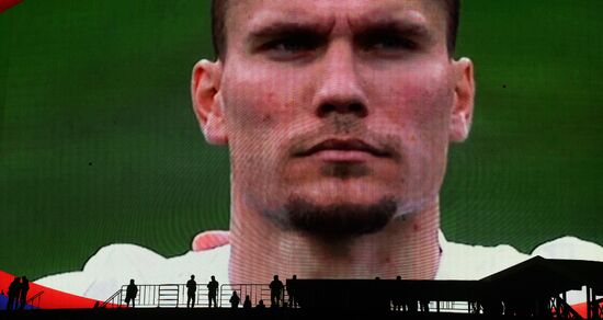 Football. Friendly match. Russia vs. Iran