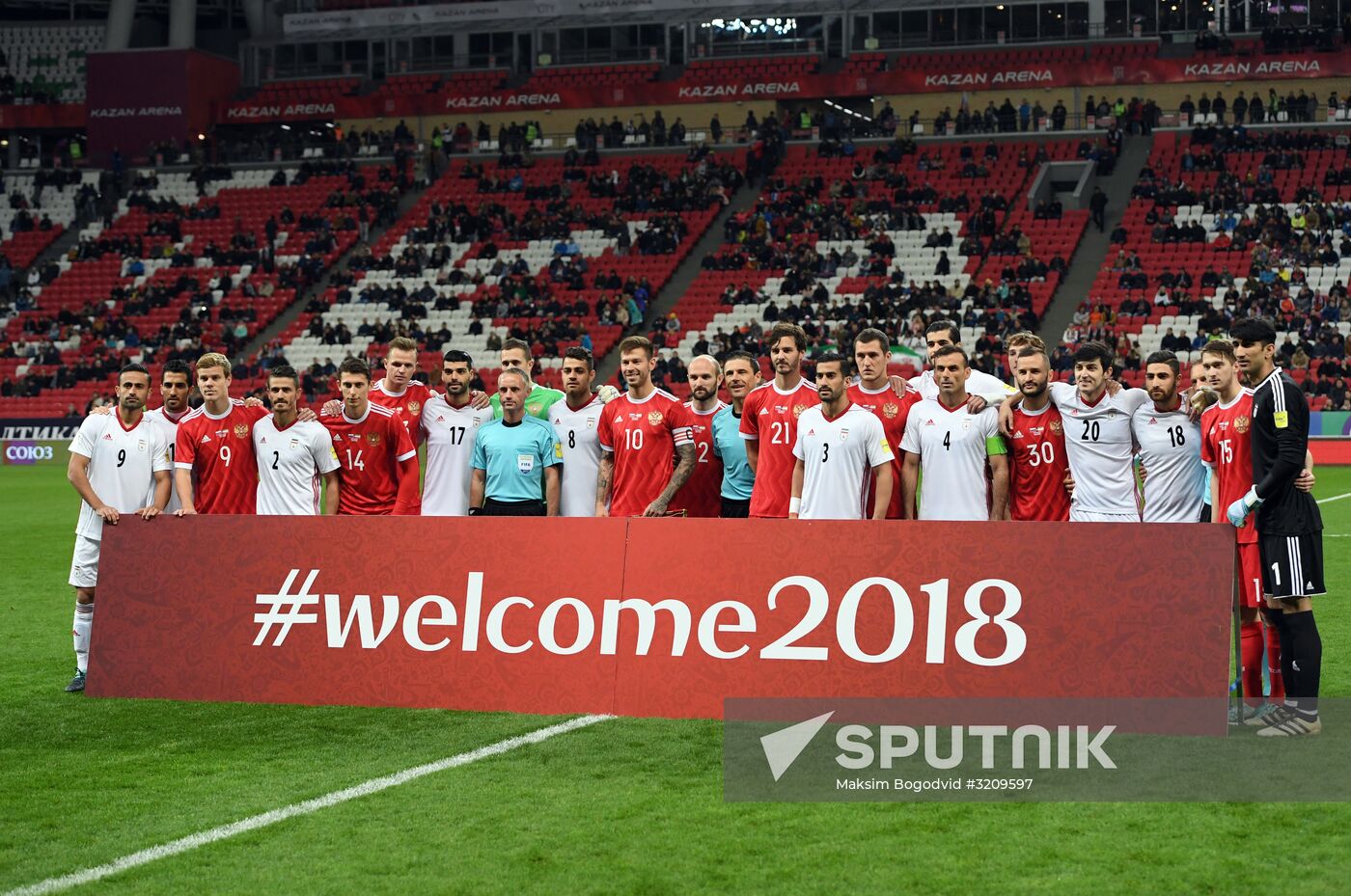 Football. Friendly match. Russia vs. Iran