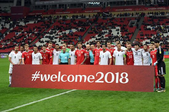 Football. Friendly match. Russia vs. Iran