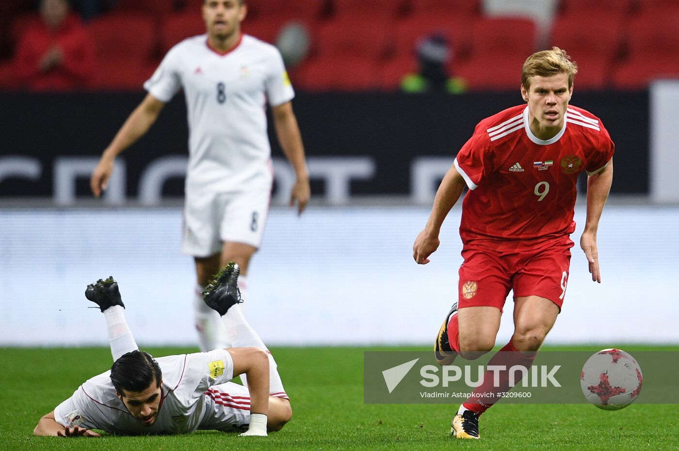 Football. Friendly match. Russia vs. Iran