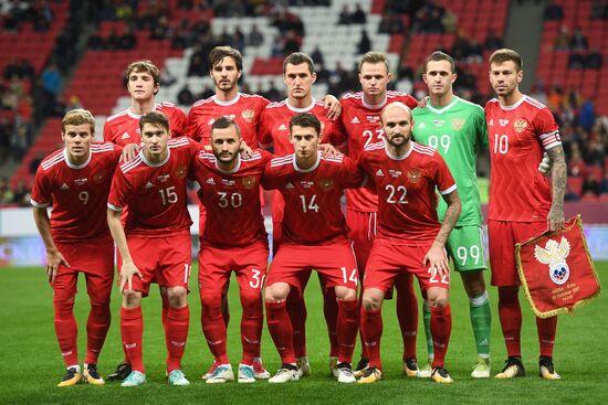 Football. Friendly match. Russia vs. Iran