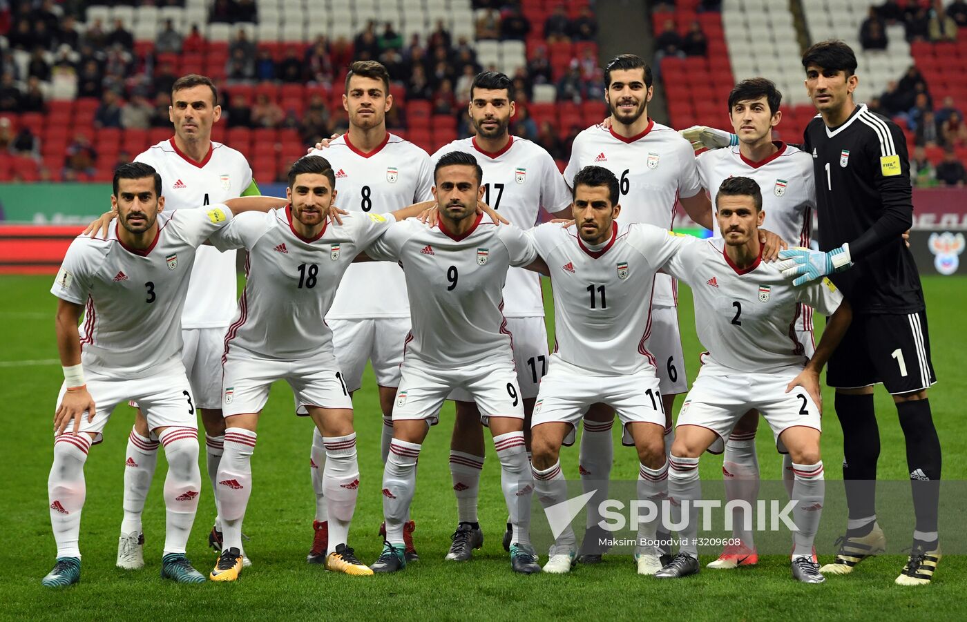Football. Friendly match. Russia vs. Iran