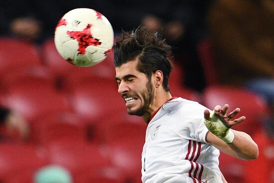 Football. Friendly match. Russia vs. Iran