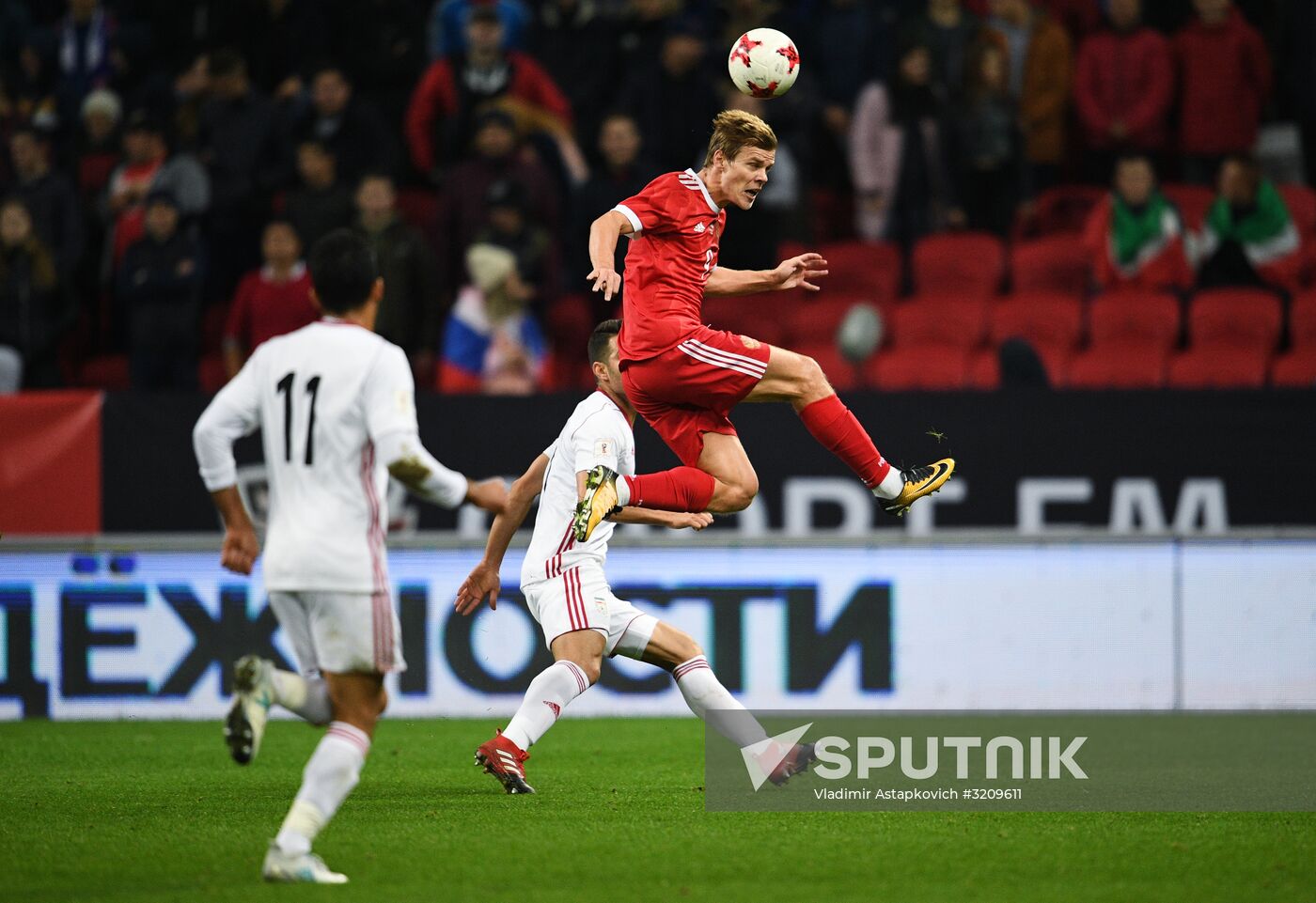 Football. Friendly match. Russia vs. Iran