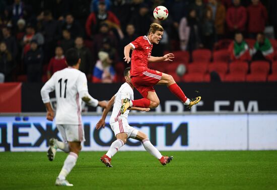 Football. Friendly match. Russia vs. Iran