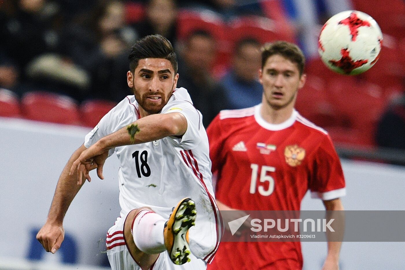 Football. Friendly match. Russia vs. Iran