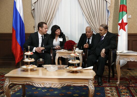 Prime Minister Dmitry Medvedev's official visit to Algeria. Day Two