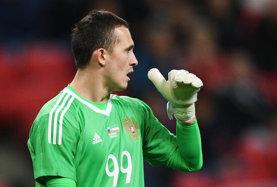 Football. Friendly match. Russia vs. Iran