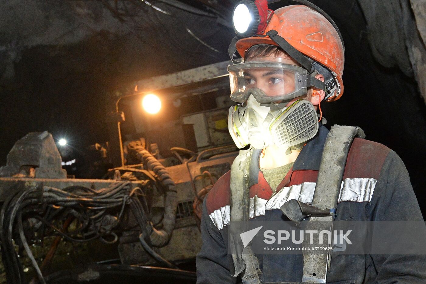 Copper mining in Chelyabinsk Region