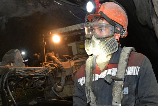 Copper mining in Chelyabinsk Region