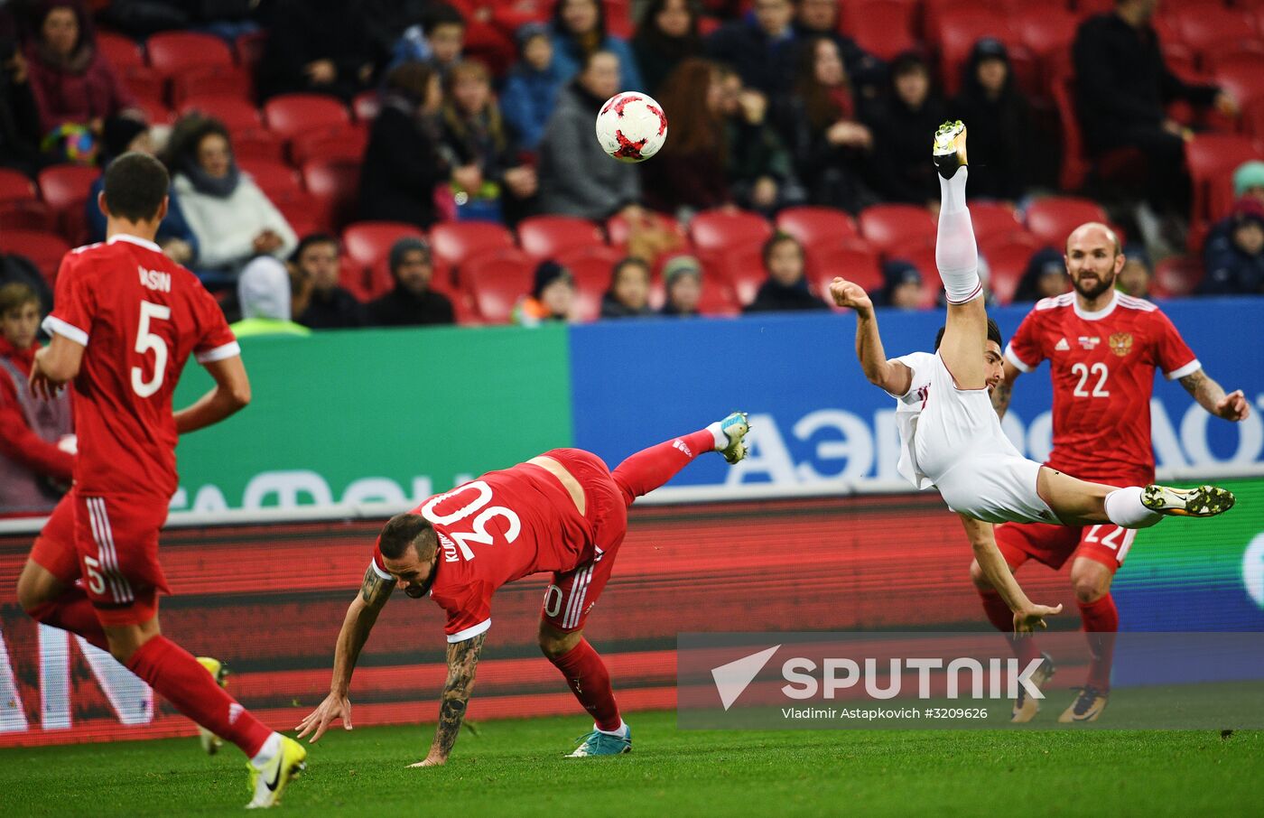 Football. Friendly match. Russia vs. Iran
