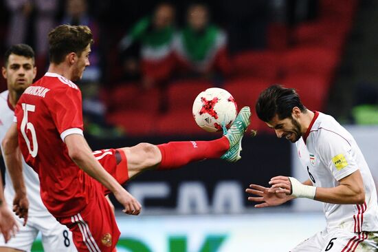 Football. Friendly match. Russia vs. Iran
