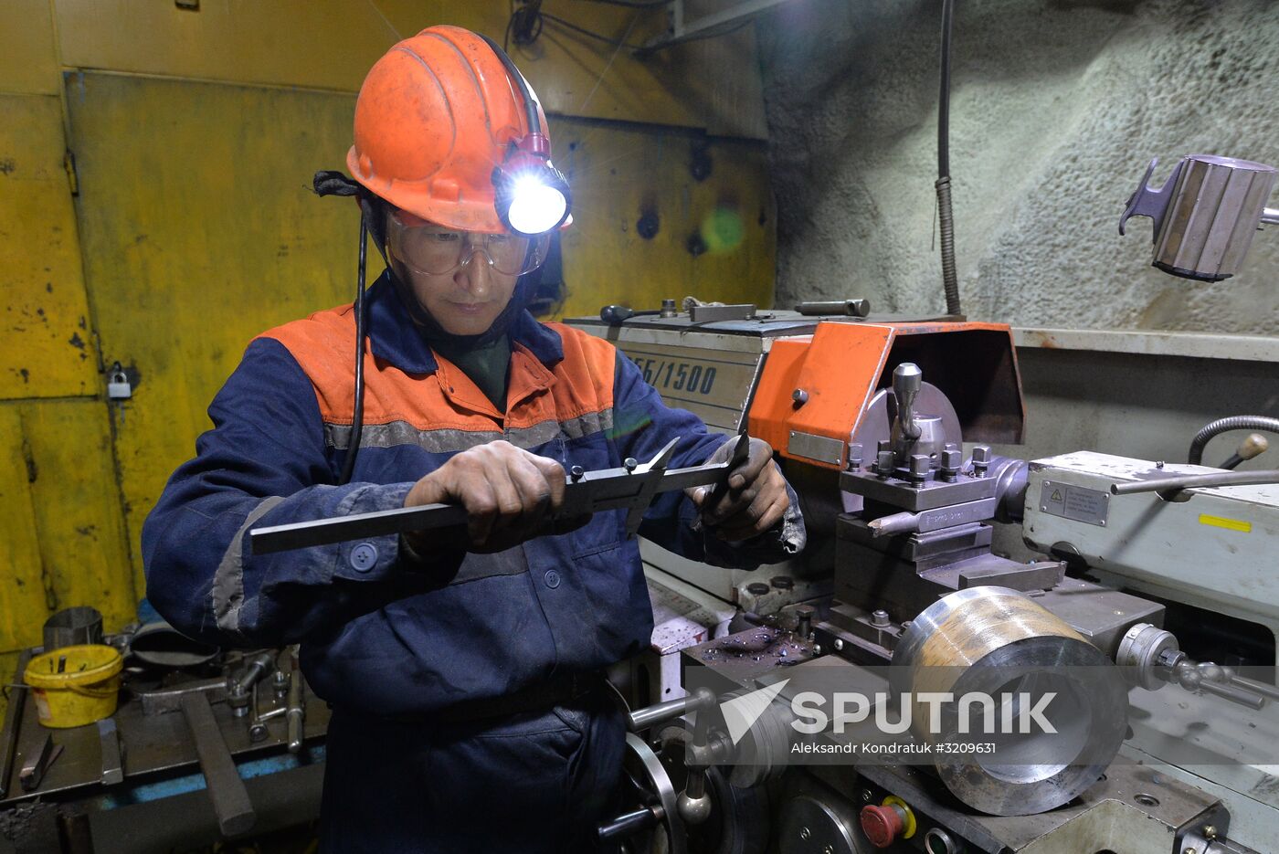 Copper mining in Chelyabinsk Region