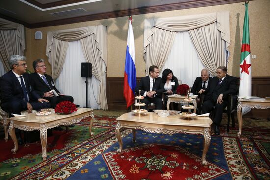 Prime Minister Dmitry Medvedev's official visit to Algeria. Day Two