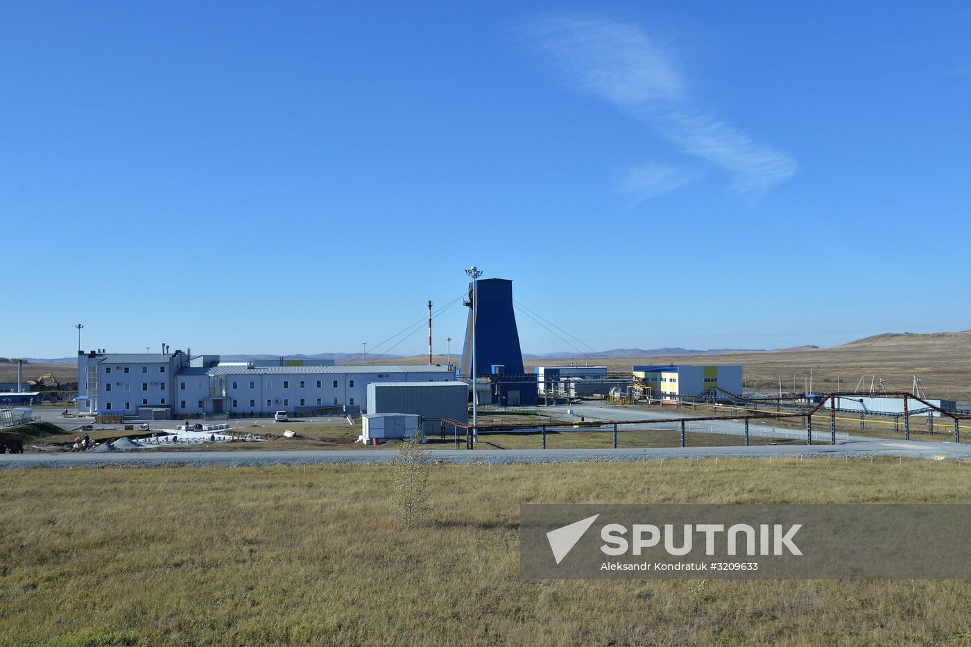 Copper mining in Chelyabinsk Region