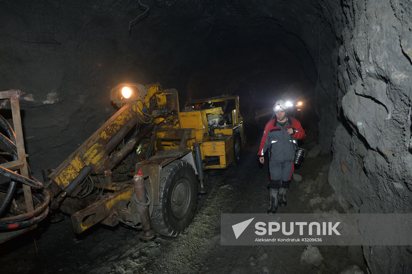 Copper mining in Chelyabinsk Region