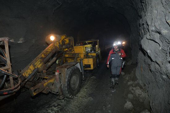 Copper mining in Chelyabinsk Region