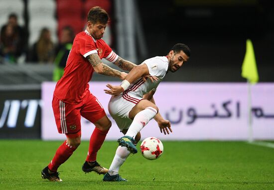 Football. Friendly match. Russia vs. Iran