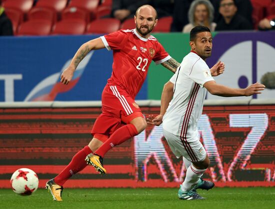 Football. Friendly match. Russia vs. Iran