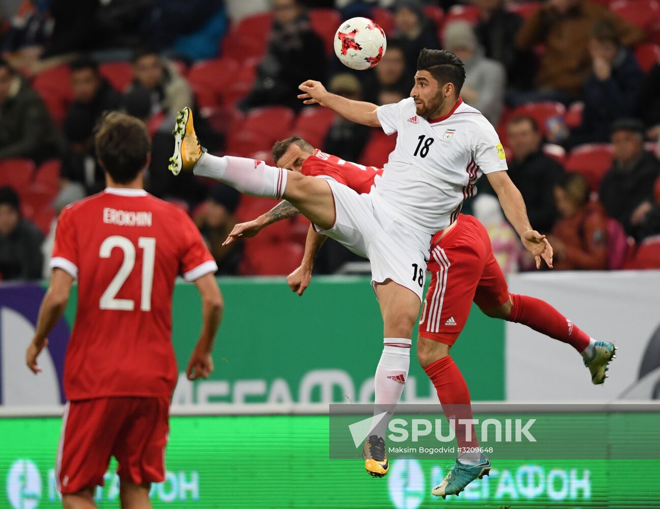 Football. Friendly match. Russia vs. Iran