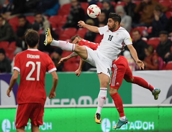 Football. Friendly match. Russia vs. Iran