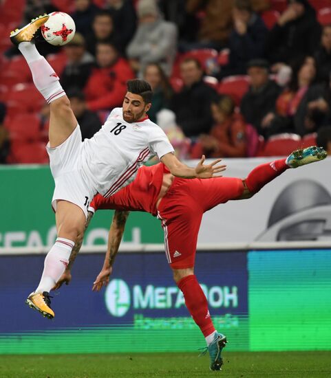 Football. Friendly match. Russia vs. Iran