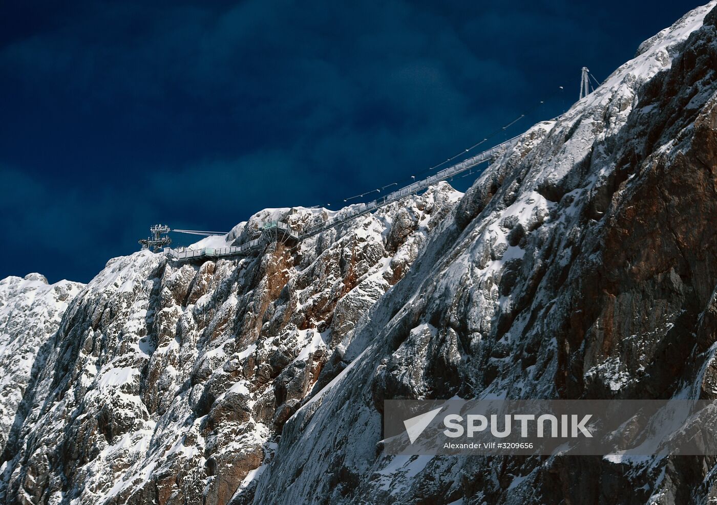 Cross-country skiing. Training session of Russia's national team