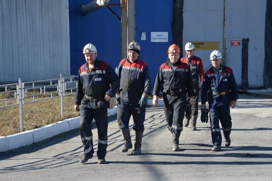 Copper mining in Chelyabinsk Region