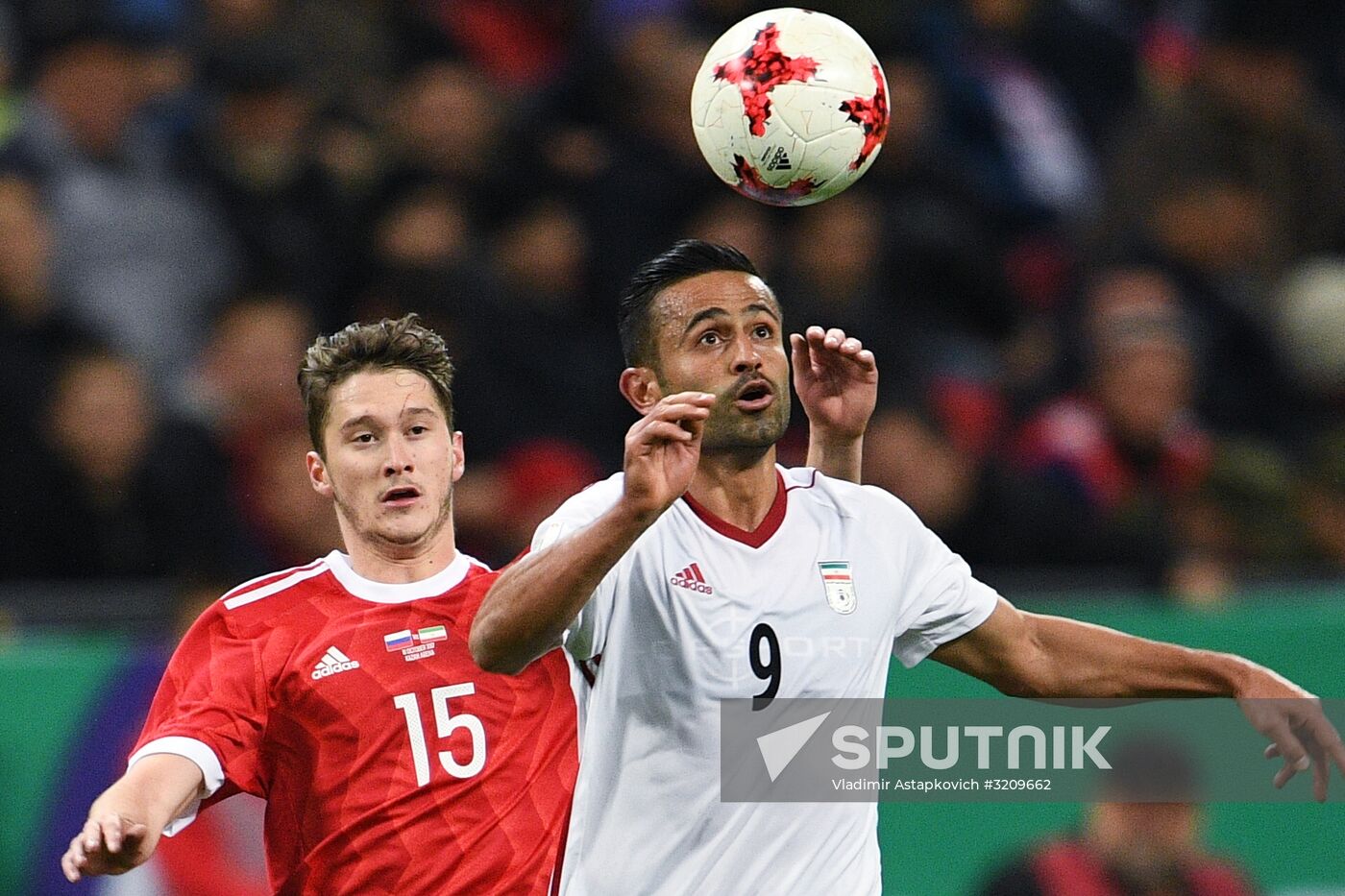 Football. Friendly match. Russia vs. Iran