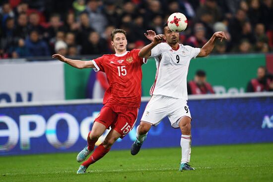 Football. Friendly match. Russia vs. Iran