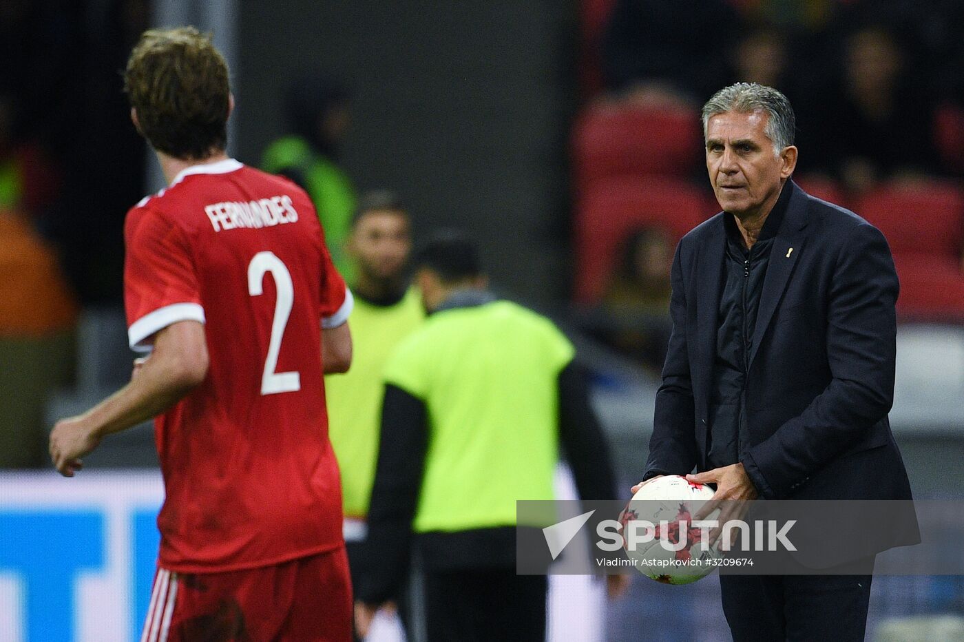 Football. Friendly match. Russia vs. Iran