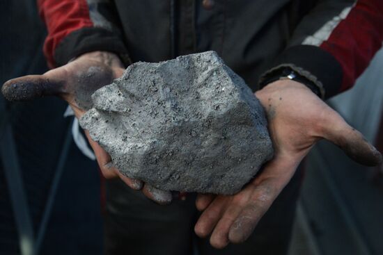 Copper mining in Chelyabinsk Region