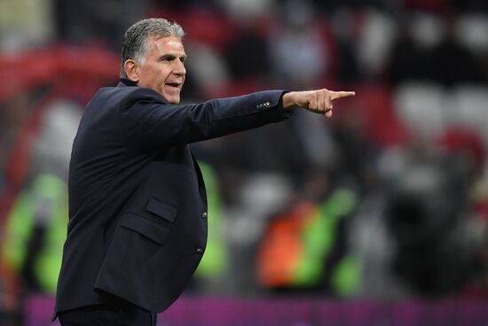 Football. Friendly match. Russia vs. Iran