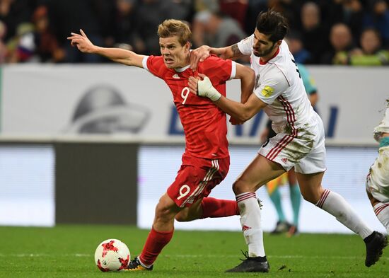 Football. Friendly match. Russia vs. Iran
