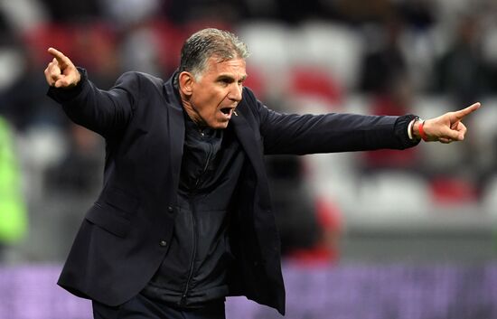 Football. Friendly match. Russia vs. Iran